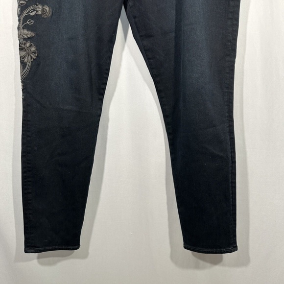 NEW Kut from‎ the Kloth [ 16 ] Connie Embroidered Ankle Skinny Jeans Blue - Picture 9 of 16